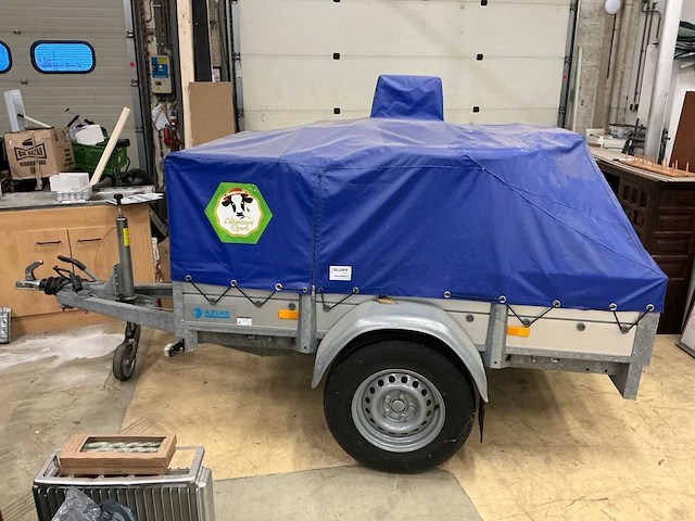 2020 serap - c3-550 - mobiele melktank 550l inclusief hapert aanhangwagen - afbeelding 17 van  23