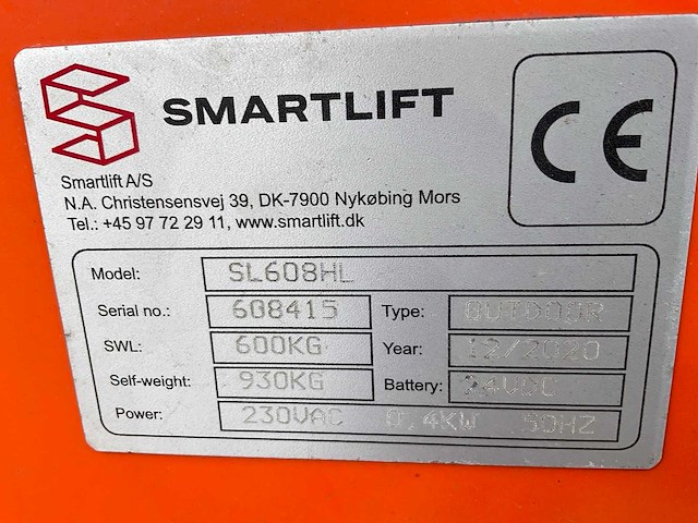 2020 smartlift sl 608 hl compacte montage robot - afbeelding 9 van  17