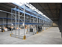 2020 ssi schäfer pr600 22 secties palletstelling - reeds gedemonteerd - afbeelding 1 van  11