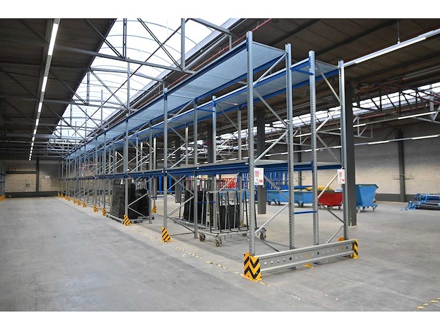 2020 ssi schäfer pr600 22 secties palletstelling - reeds gedemonteerd - afbeelding 4 van  11