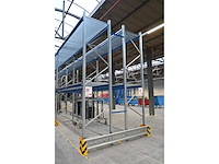 2020 ssi schäfer pr600 22 secties palletstelling - reeds gedemonteerd - afbeelding 5 van  11