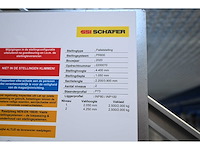 2020 ssi schäfer pr600 22 secties palletstelling - reeds gedemonteerd - afbeelding 7 van  11