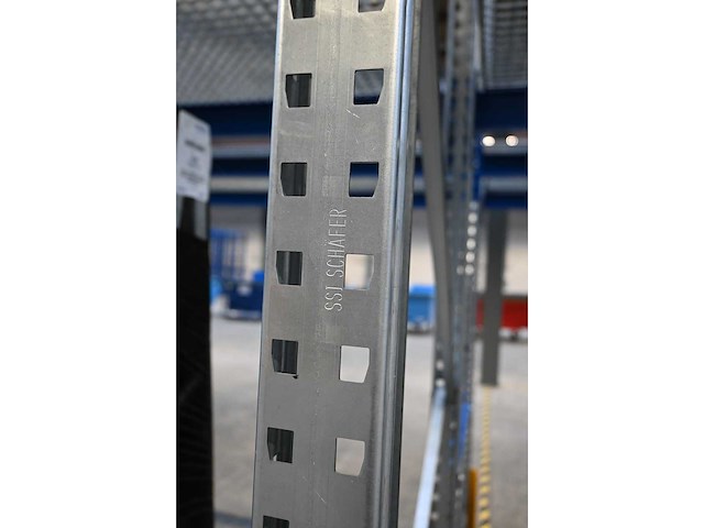 2020 ssi schäfer pr600 22 secties palletstelling - reeds gedemonteerd - afbeelding 9 van  11