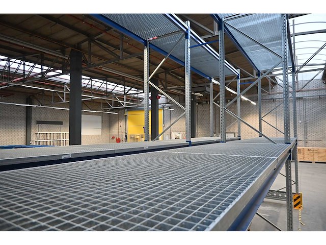 2020 ssi schäfer pr600 22 secties palletstelling - reeds gedemonteerd - afbeelding 10 van  11