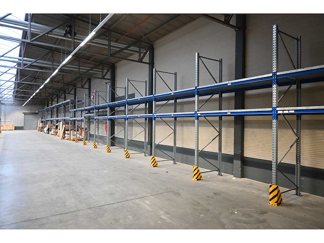 2020 ssi schäfer pr600 25 secties palletstelling - reeds gedemonteerd - afbeelding 1 van  6