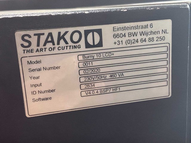2020 stako spektrum cnc plasmasnijmachine - afbeelding 10 van  19