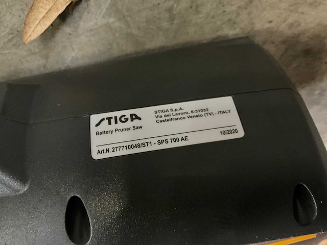 2020 stiga sps 700 ae & sbc 700 d ae 36 volt tuingereedschap - afbeelding 6 van  15