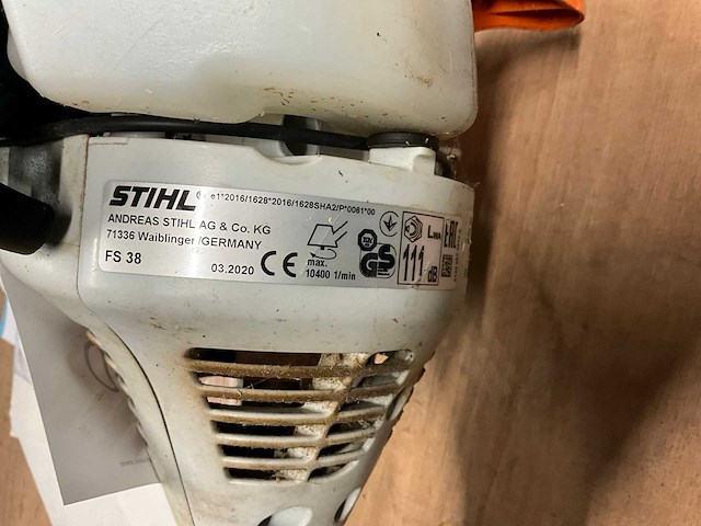 2020 stihl fs38 bosmaaier - afbeelding 8 van  9