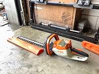 2020 stihl hsa 56 heggenschaar - afbeelding 1 van  4