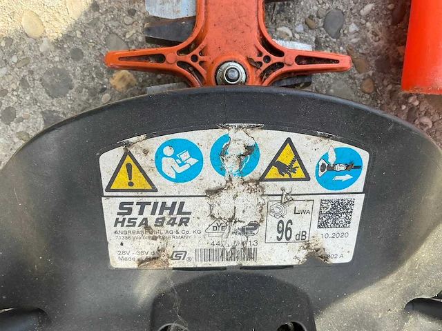 2020 stihl hsa94r heggenschaar - afbeelding 6 van  6
