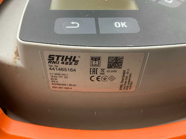 2020 stihl imow rmi 422.0 robotmaaier - afbeelding 7 van  9