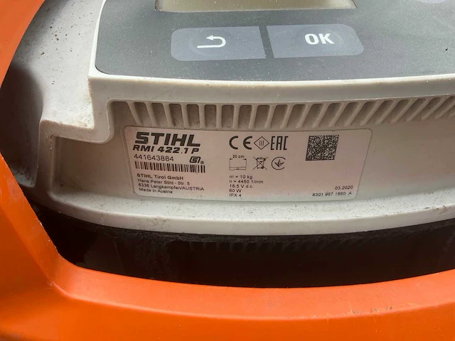 2020 stihl imow rmi 422.1 p robotmaaier - afbeelding 8 van  8