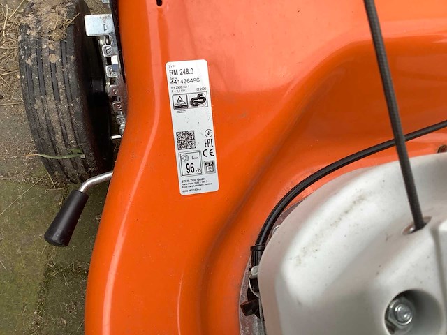 2020 stihl rm248 grasmaaier - afbeelding 2 van  2
