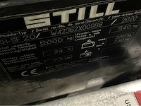2020 still exh-sf20 2000kg meerij palletwagen - afbeelding 4 van  12