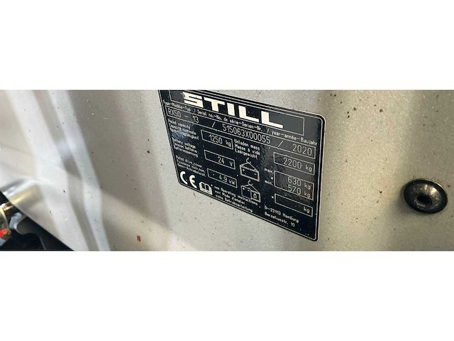 2020 still rx 50-13 4310uur vorkheftruck - afbeelding 8 van  13
