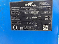 2020 still rx20-16p vorkheftruck - afbeelding 9 van  11