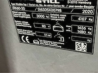 2020 still rx60-30 3000kg 6700mm hefhoogte vorkheftruck - afbeelding 9 van  18