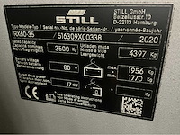 2020 still rx60-35 3500kg accu 2021 vorkheftruck - afbeelding 29 van  29