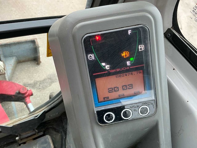 2020 takeuchi tb126 minigraafmachine - afbeelding 23 van  29