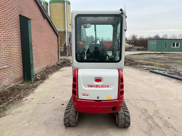 2020 takeuchi tb126 minigraafmachine - afbeelding 3 van  29