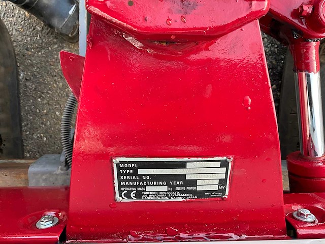 2020 takeuchi tb216 minigraafmachine - afbeelding 22 van  30