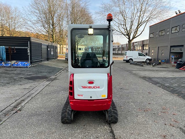 2020 takeuchi tb216 minigraafmachine - afbeelding 25 van  30