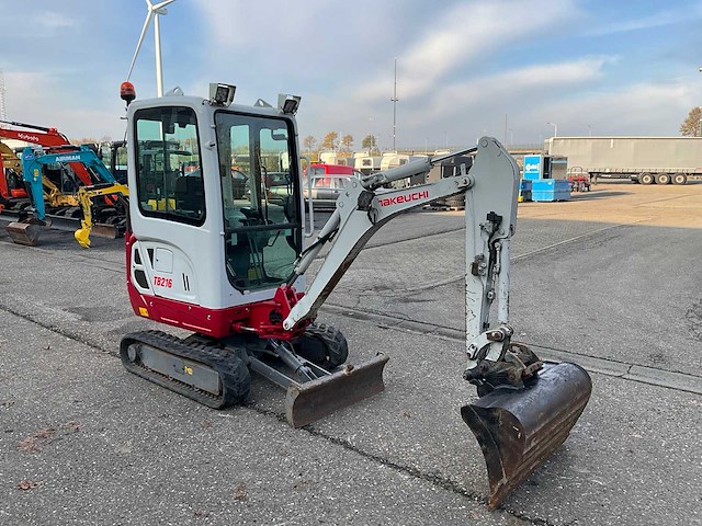 2020 takeuchi tb216 minigraafmachine - afbeelding 28 van  30