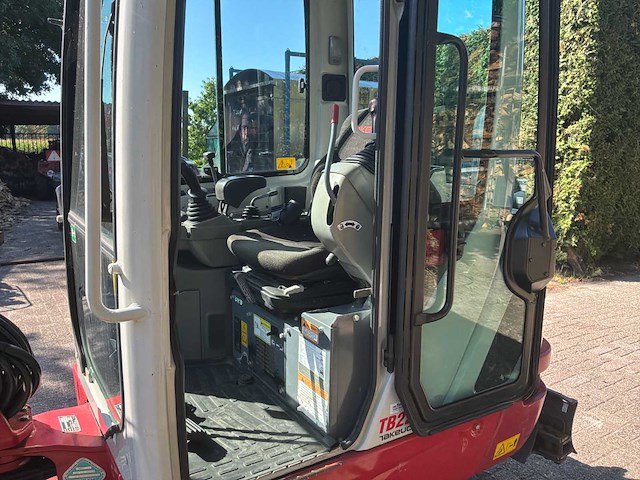 2020 takeuchi tb225 minigraafmachine - afbeelding 4 van  22
