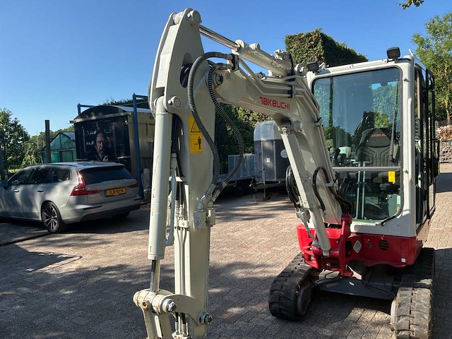 2020 takeuchi tb225 minigraafmachine - afbeelding 22 van  22