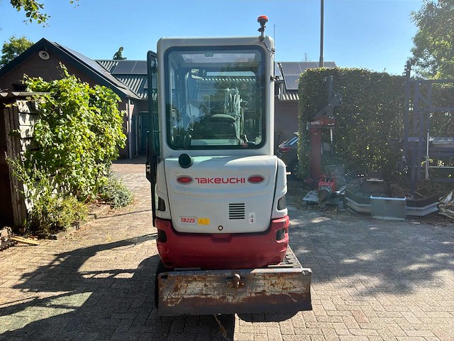 2020 takeuchi tb225 minigraafmachine - afbeelding 4 van  6