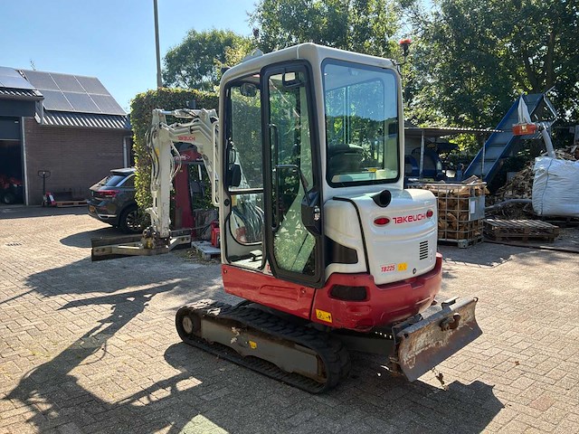 2020 takeuchi tb225 minigraafmachine - afbeelding 5 van  6