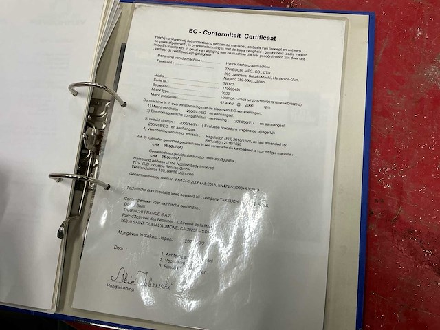 2020 takeuchi tb370 rupsgraafmachine - afbeelding 32 van  36