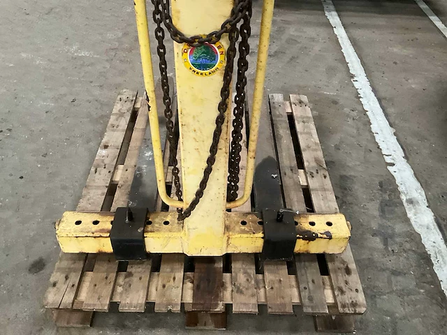 2020 tigrip tkg 1.5 ton pallethaak - afbeelding 4 van  7