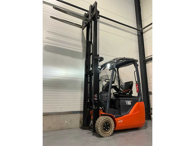 2020 toyota 8fbe15t 1500kg vorkheftruck - afbeelding 17 van  18