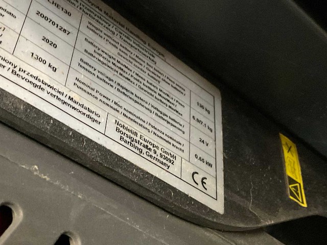 2020 toyota lhe130 elektrische palletwagen - afbeelding 4 van  4