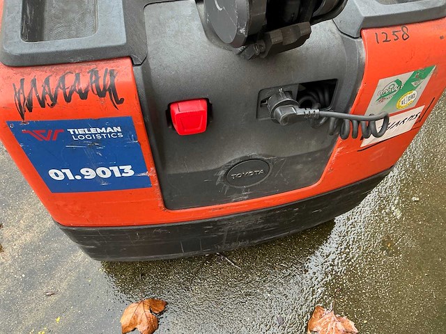 2020 toyota lwe130 elektrische palletwagen - afbeelding 6 van  7