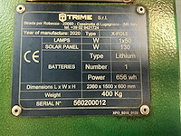 2020 trime x-pole bouwlamp - afbeelding 8 van  9