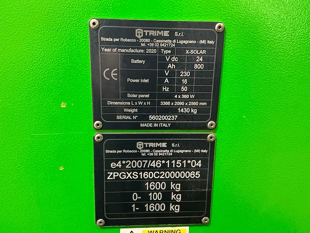2020 trime x-solar bouwlamp - afbeelding 15 van  22