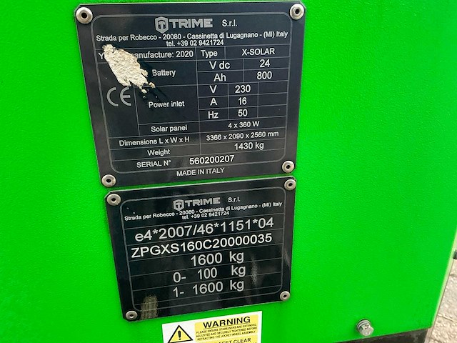 2020 trime x-solar bouwlamp - afbeelding 4 van  11