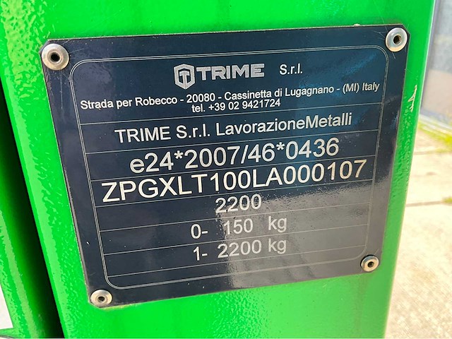 2020 trime x-solar hybrid mobiele lichtmast - afbeelding 11 van  19