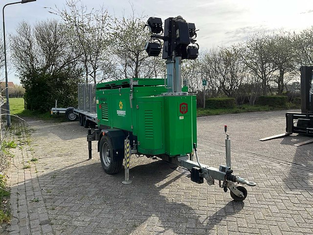 2020 trime x-solar hybrid mobiele lichtmast - afbeelding 7 van  14