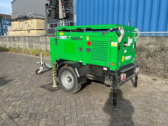 2020 trime x-solar hybrid mobiele lichtmast - afbeelding 9 van  14