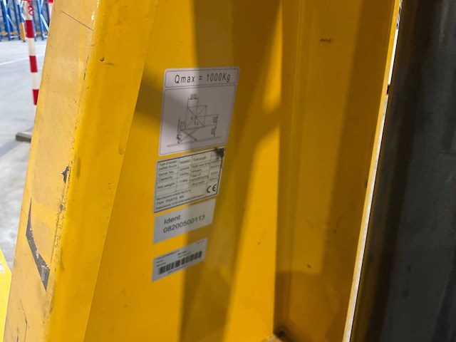 2020 trsm0001 hand hydraulische palletwagen - afbeelding 5 van  7