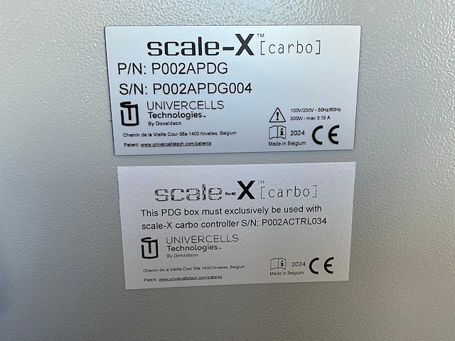 2020 univercells technologies scale-x carbo bioreactorsysteem - afbeelding 10 van  11