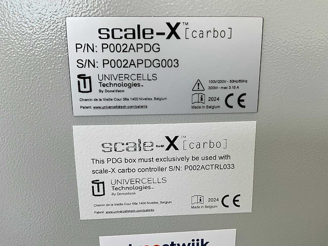2020 univercells technologies scale-x carbo bioreactorsysteem - afbeelding 11 van  11