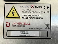 2020 univercells technologies scale-x hydro bioreactorsysteem - afbeelding 2 van  12