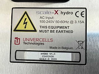 2020 univercells technologies scale-x hydro bioreactorsysteem - afbeelding 2 van  12