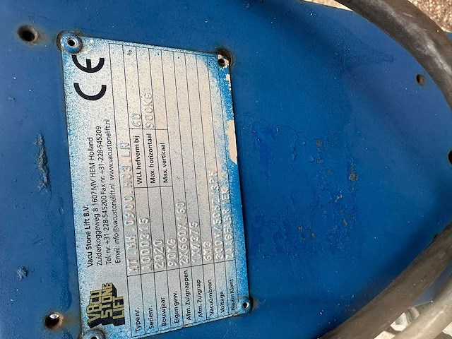 2020 vacustone mt nh vacuümheffer - afbeelding 8 van  8