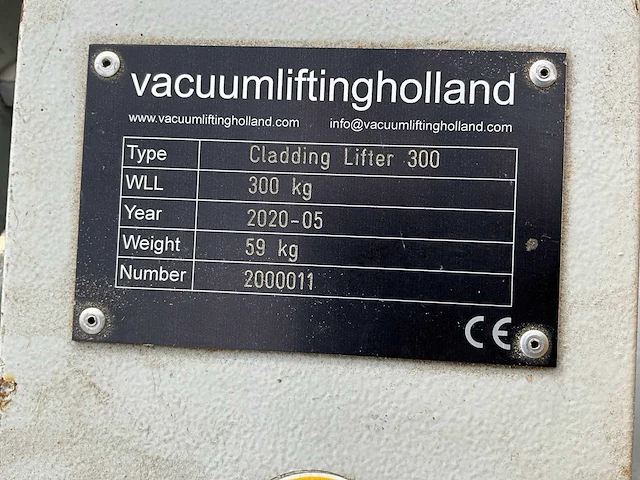 2020 vacuumliftingholland cladding 300 zuignap - afbeelding 9 van  11