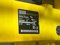 2020 wacker neuson dpu 2550 trilplaat - afbeelding 9 van  9